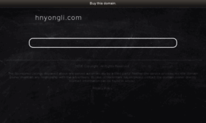 Hnyongli.com thumbnail