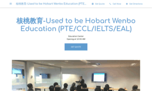 Hobart-wenbo-education-ptecclieltseal.business.site thumbnail