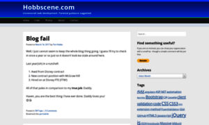 Hobbscene.com thumbnail