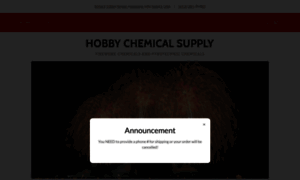 Hobbychemicalsupply.com thumbnail