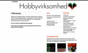 Hobbyvirksomhed.dk thumbnail