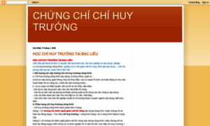 Hocchungchichihuytruong.blogspot.com thumbnail