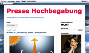 Hochbegabungspresse.blogspot.com thumbnail