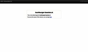 Hochburger-baecker.at thumbnail