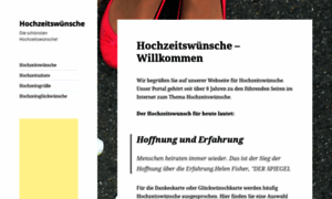 Hochzeitswuensche.com thumbnail