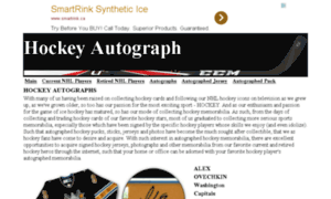 Hockeyautograph.ca thumbnail