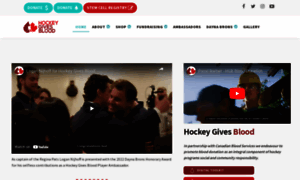 Hockeygivesblood.ca thumbnail