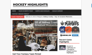 Hockeyhighlights.ca thumbnail