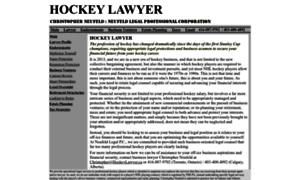 Hockeylawyer.ca thumbnail