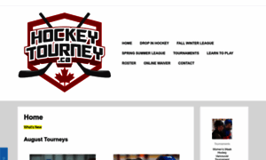 Hockeytourney.ca thumbnail