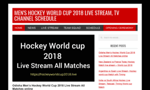 Hockeyworldcup2018.live thumbnail