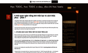 Hoctoeic123.wordpress.com thumbnail