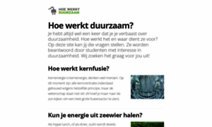 Hoewerktduurzaam.nl thumbnail
