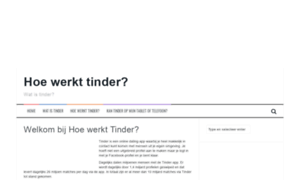 Hoewerkttinder.nl thumbnail