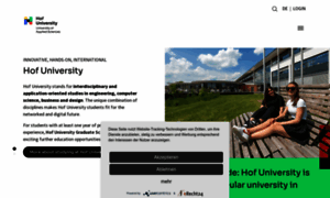 Hof-university.com thumbnail