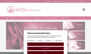 Hofmeister-musikverlag.com thumbnail