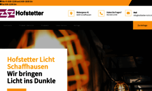 Hofstetter-licht.ch thumbnail