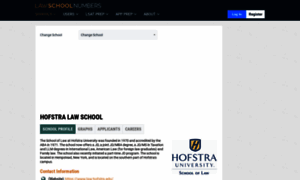 Hofstra.lawschoolnumbers.com thumbnail
