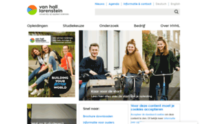 Hogeschoolvhl.nl thumbnail