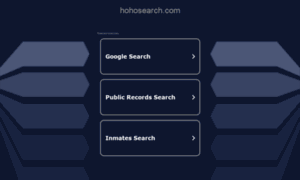 Hohosearch.com thumbnail