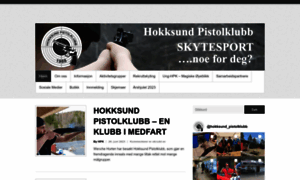 Hokksundpistolklubb.no thumbnail