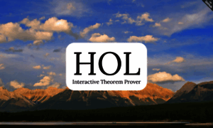 Hol-theorem-prover.org thumbnail