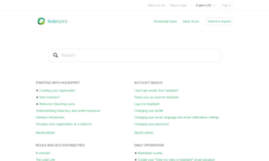 Holaspirit.zendesk.com thumbnail