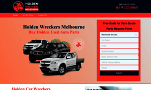 Holdenwreckersmelbourne.com.au thumbnail