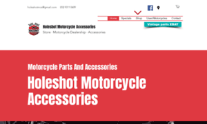 Holeshotmotorcycleaccessories.com.au thumbnail