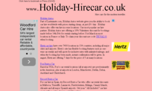 Holiday-hirecar.co.uk thumbnail