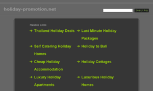 Holiday-promotion.net thumbnail