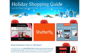 Holiday-shopping-guide.com thumbnail