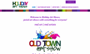 Holidayartshows.com thumbnail