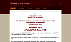 Holidaycardproject.weebly.com thumbnail