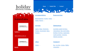 Holidaydirectory.com.au thumbnail