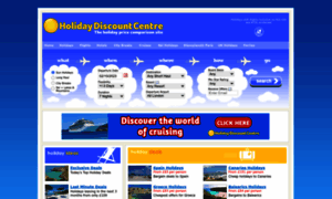 Holidaydiscountcentre.co.uk thumbnail