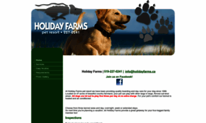 Holidayfarms.ca thumbnail