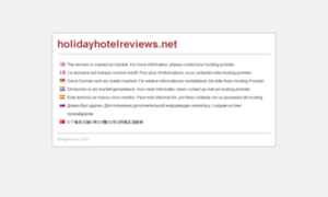 Holidayhotelreviews.net thumbnail
