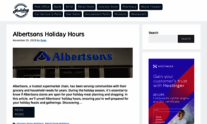 Holidayhours.net thumbnail