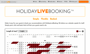Holidaylivebooking.co.uk thumbnail