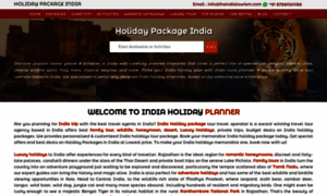 Holidaypackageindia.com thumbnail