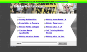 Holidayrental.co.nz thumbnail