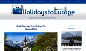 Holidaystoeurope.com.au thumbnail