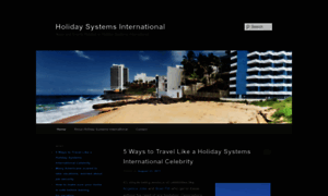 Holidaysystems.wordpress.com thumbnail