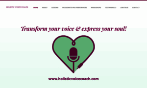 Holisticvoicecoach.com thumbnail