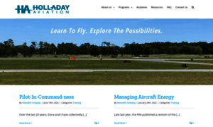 Holladayaviation.com thumbnail