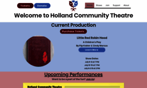 Hollandcivictheatre.org thumbnail
