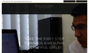 Hollandparkdental.co.uk thumbnail