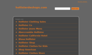 Hollisterdeshops.com thumbnail