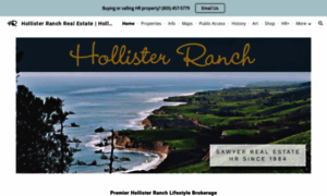 Hollisterranch.com thumbnail